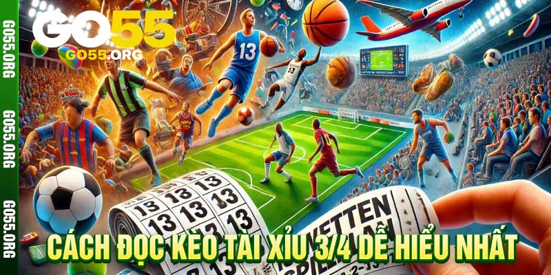 Kèo Tài Xỉu 3/4